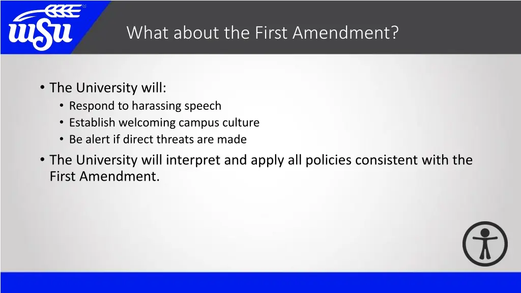 what about the first amendment