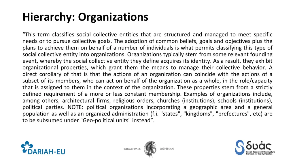 hierarchy organizations 1