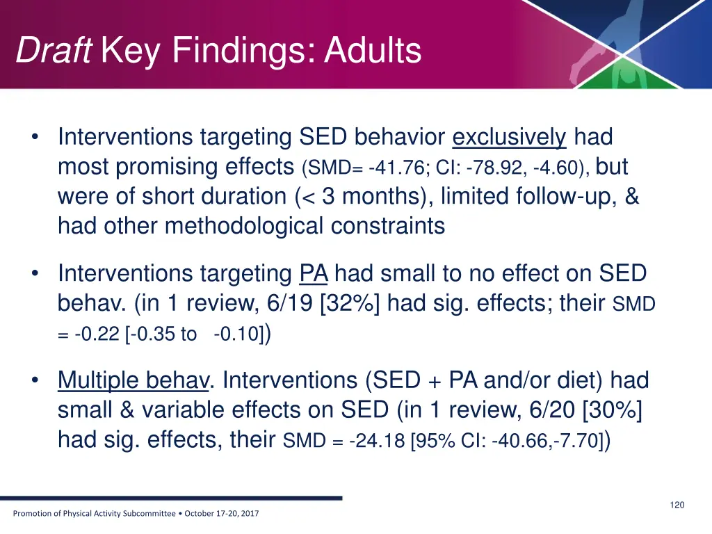 draft key findings adults