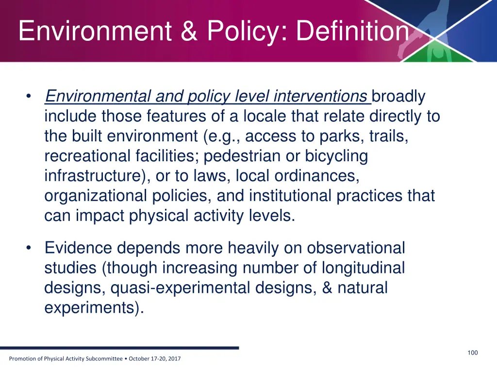 environment policy definition