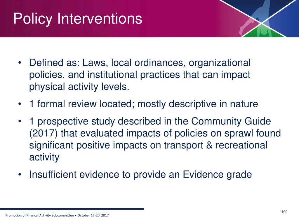 policy interventions