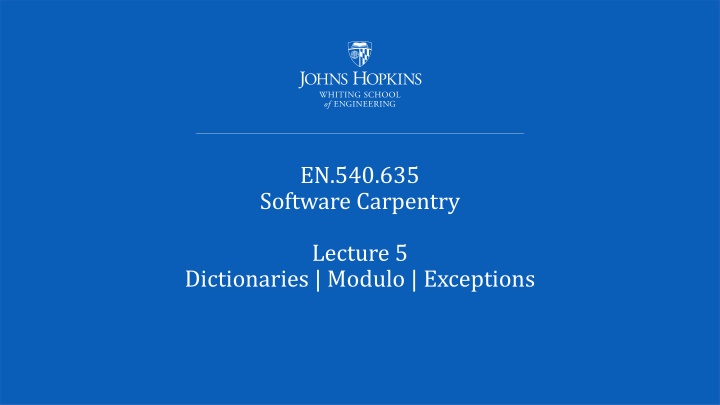 en 540 635 software carpentry