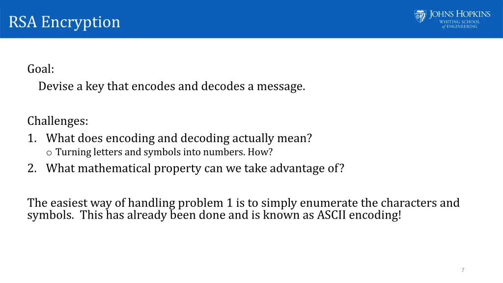 rsa encryption 1