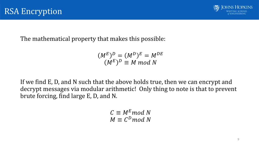 rsa encryption 2