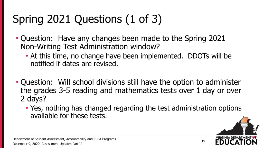 spring 2021 questions 1 of 3