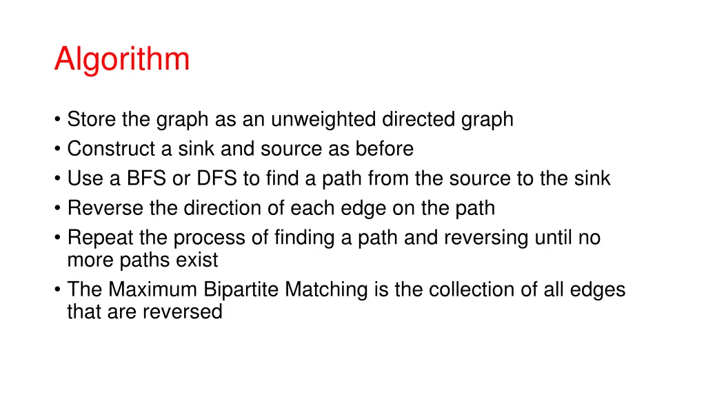 algorithm