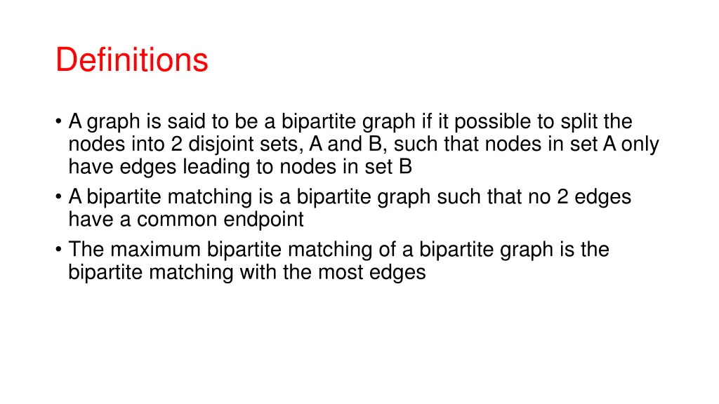 definitions