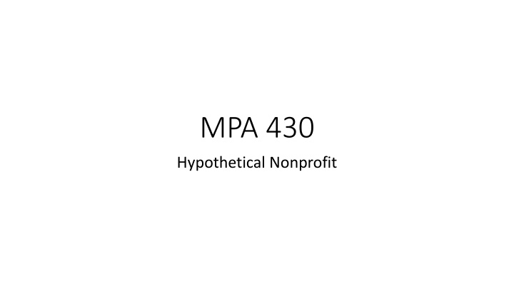 mpa 430