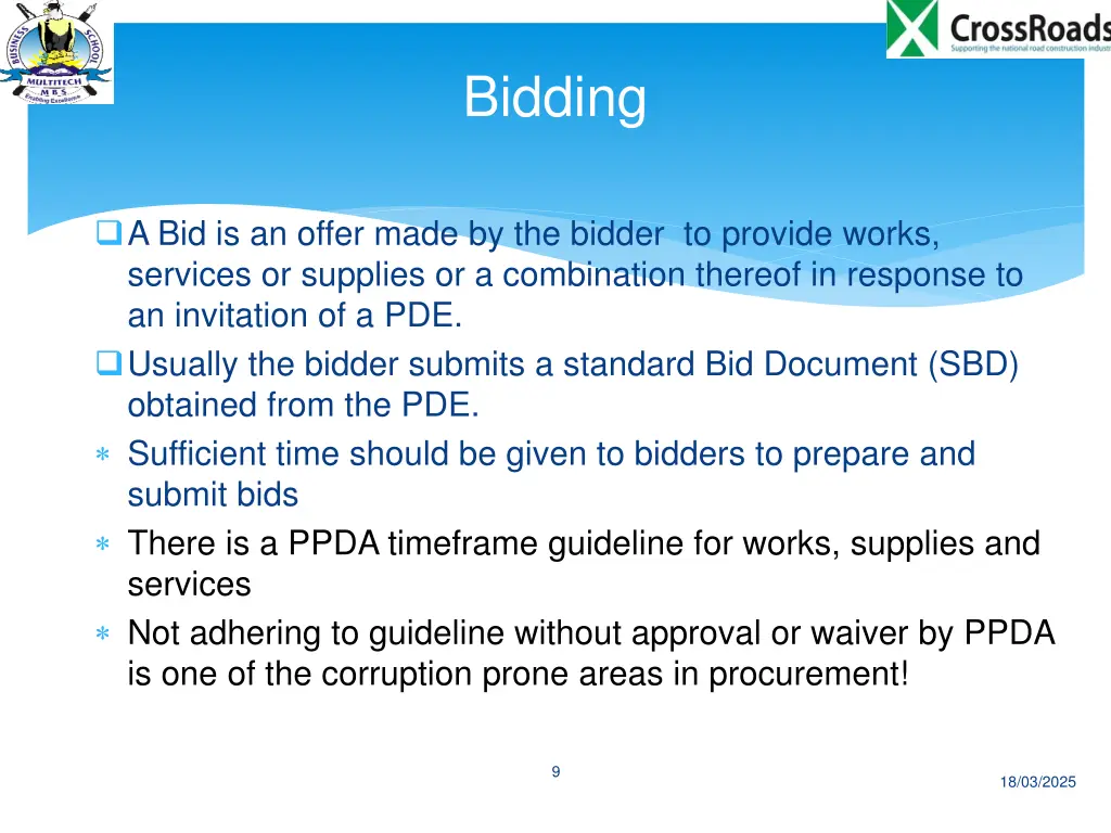 bidding