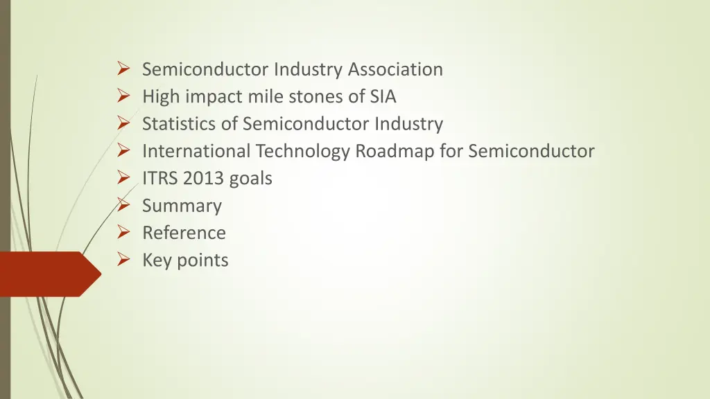 semiconductor industry association high impact