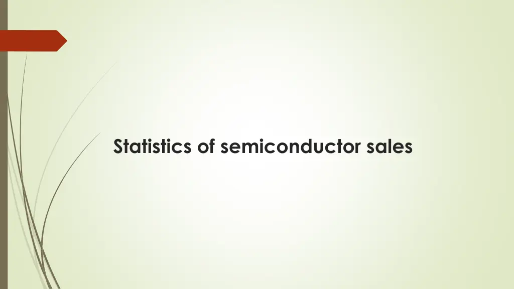 statistics of semiconductor sales