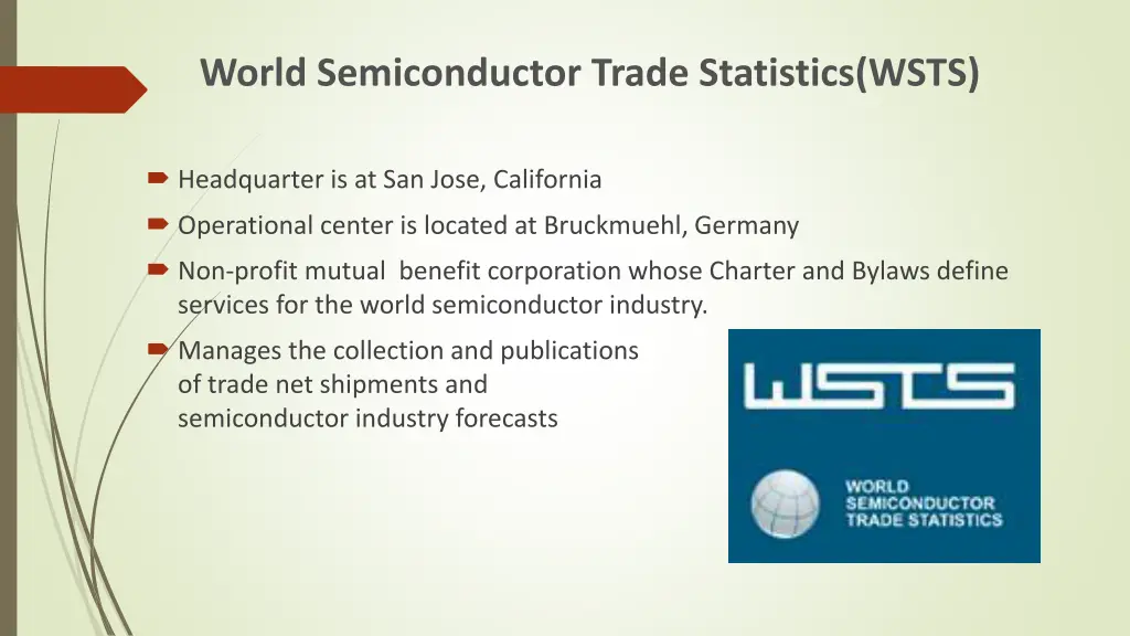 world semiconductor trade statistics wsts