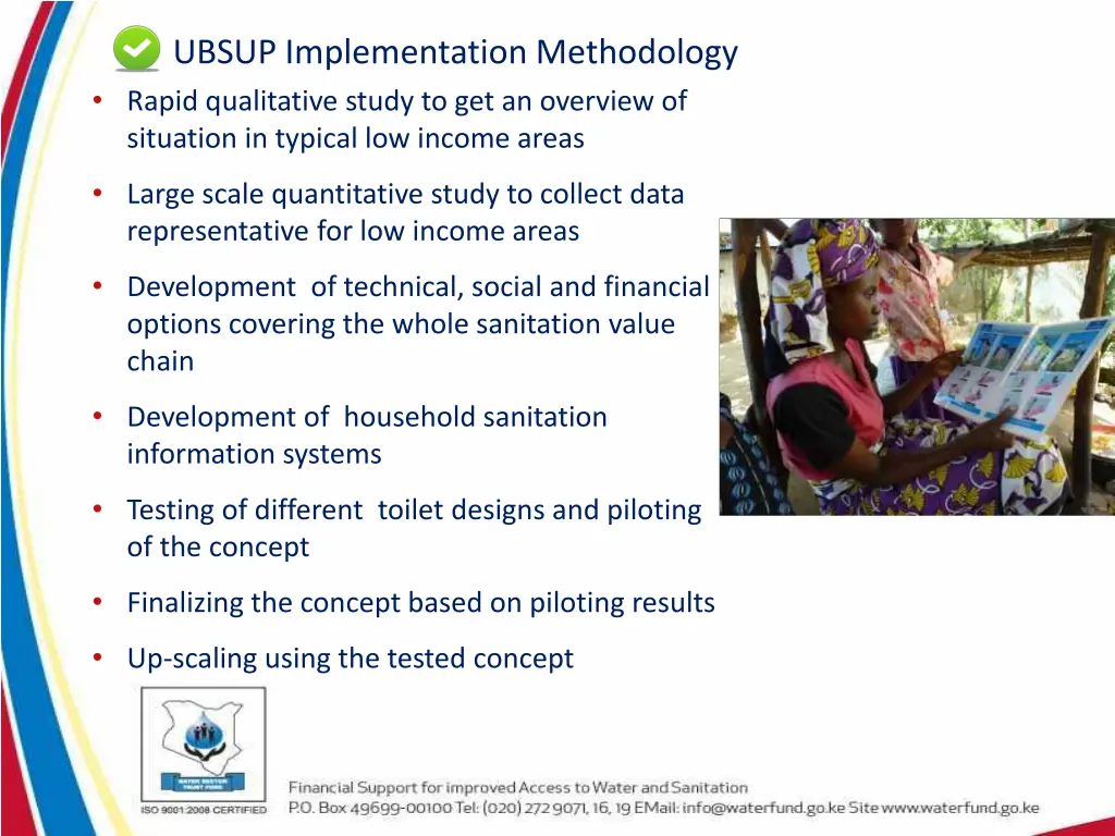 ubsup implementation methodology