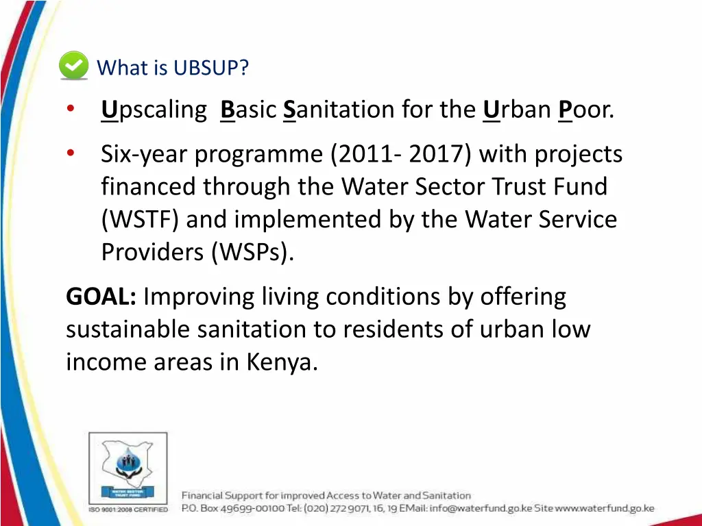 what is ubsup