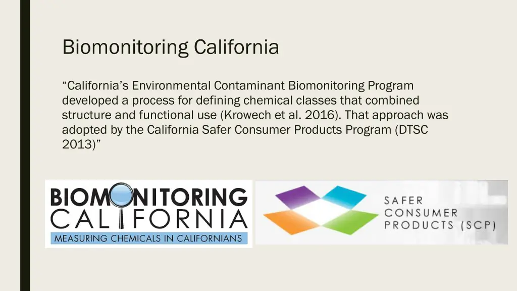 biomonitoring california