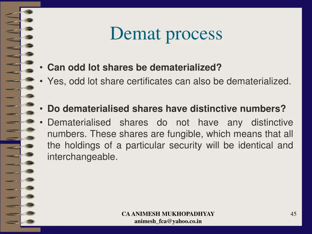 demat process 3