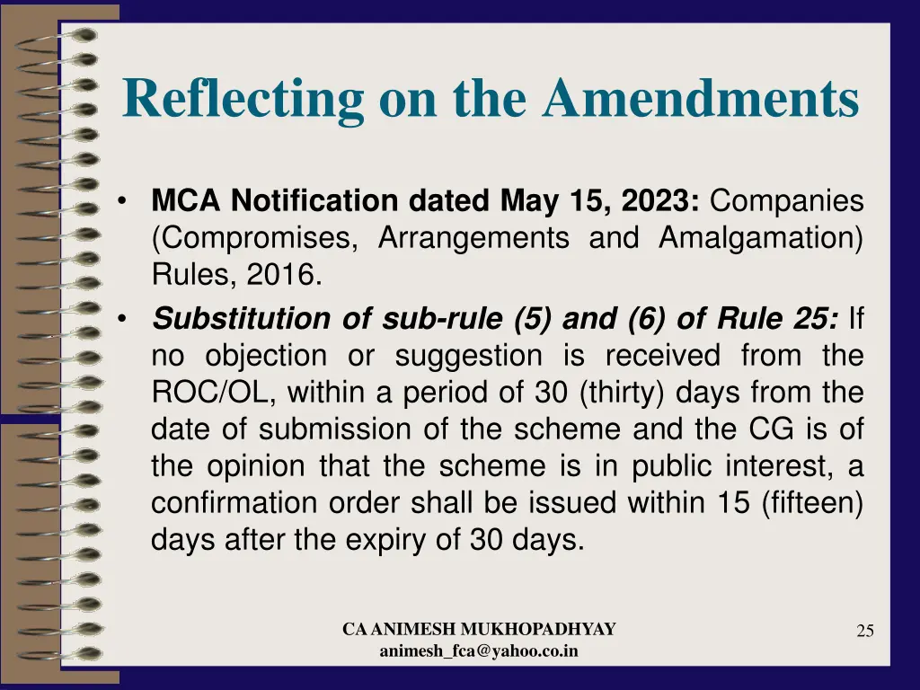 reflecting on the amendments 4