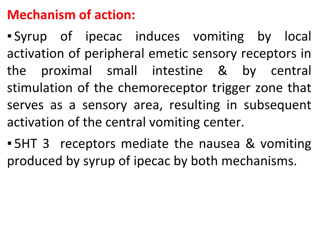 mechanism of action