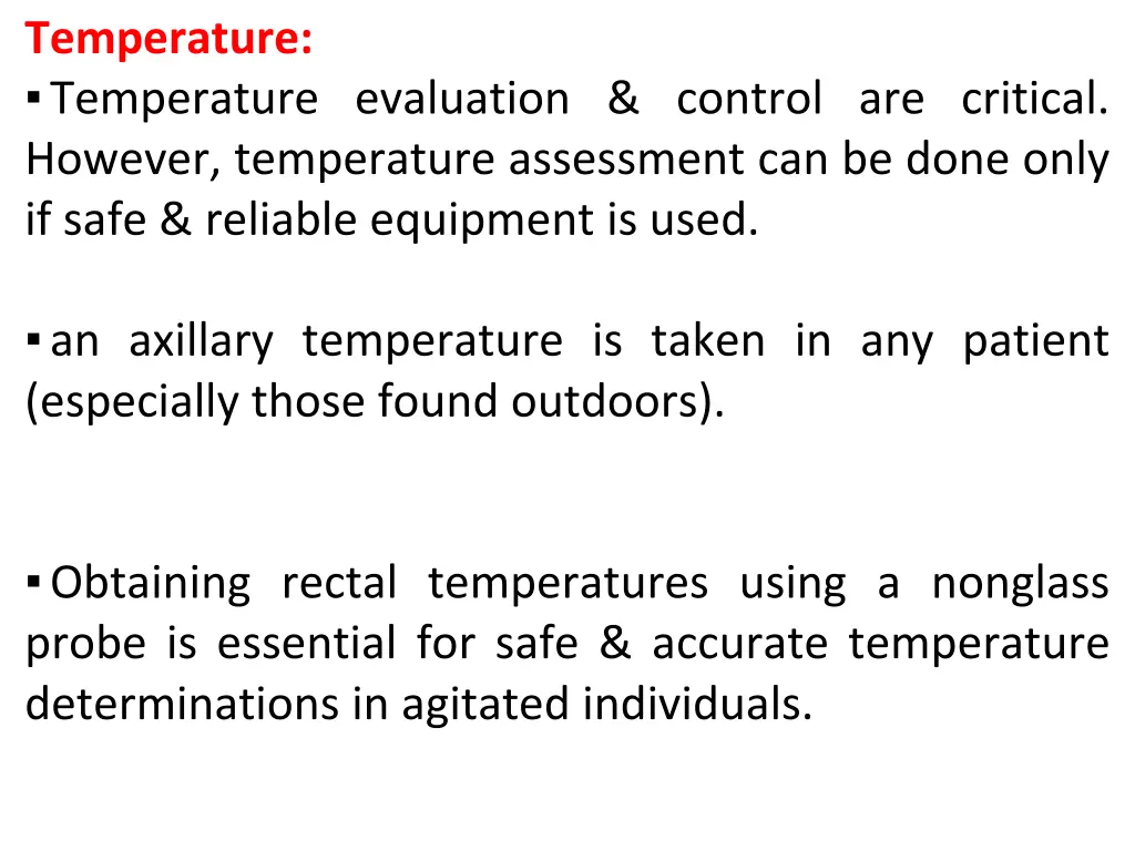 temperature temperature evaluation control