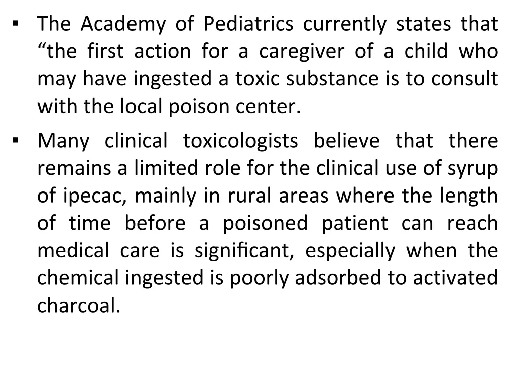 the academy of pediatrics currently states that