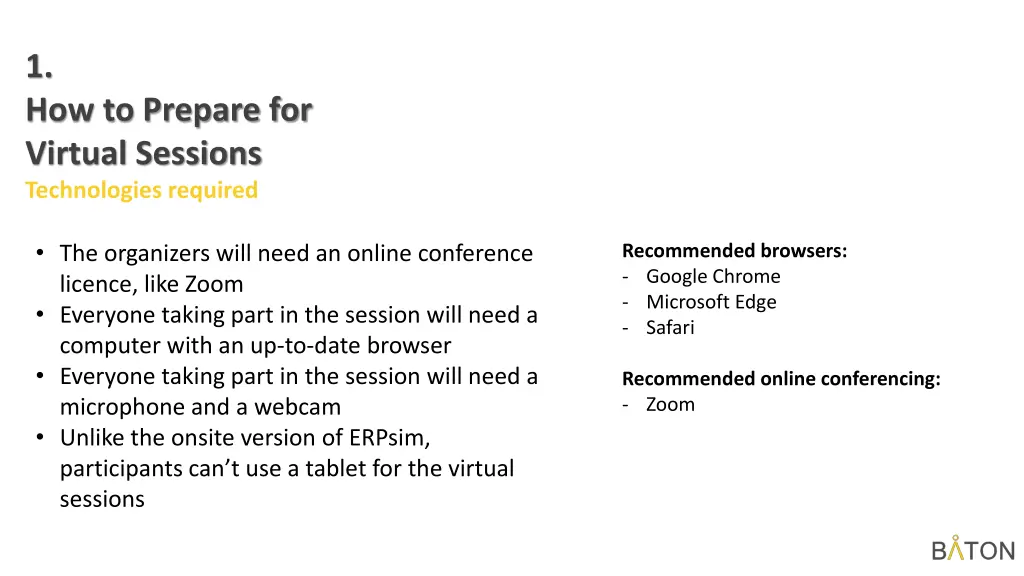1 how to prepare for virtual sessions