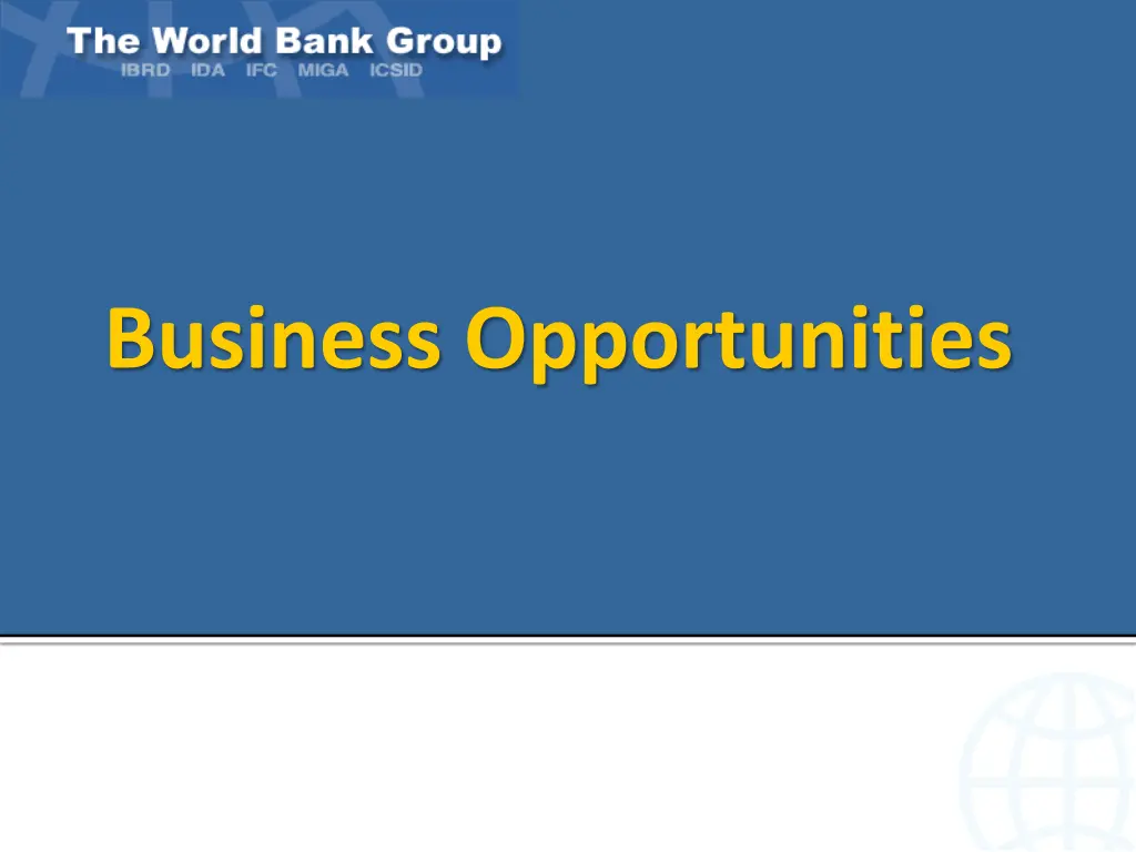 business opportunities