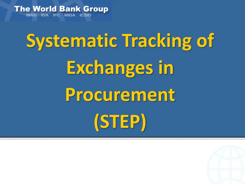 systematic tracking of exchanges in procurement