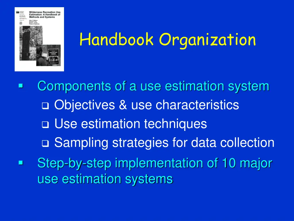 handbook organization