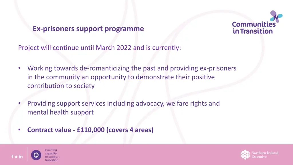 ex prisoners support programme