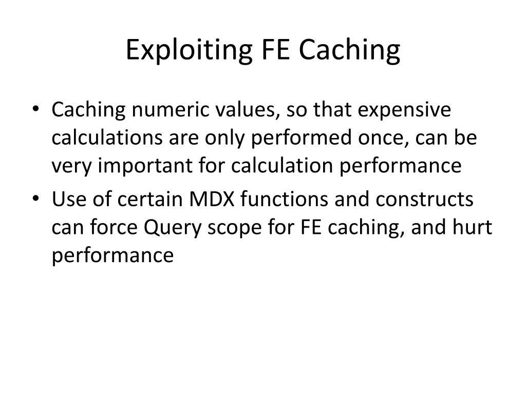 exploiting fe caching