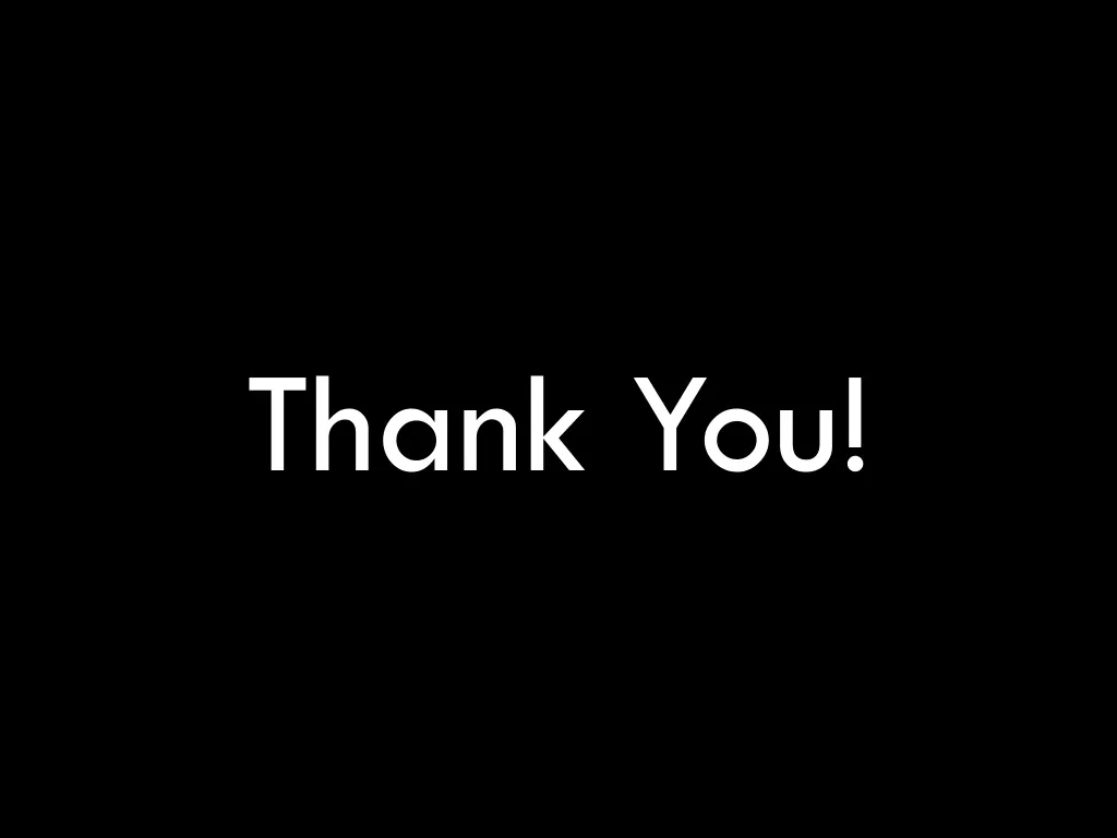 thank you