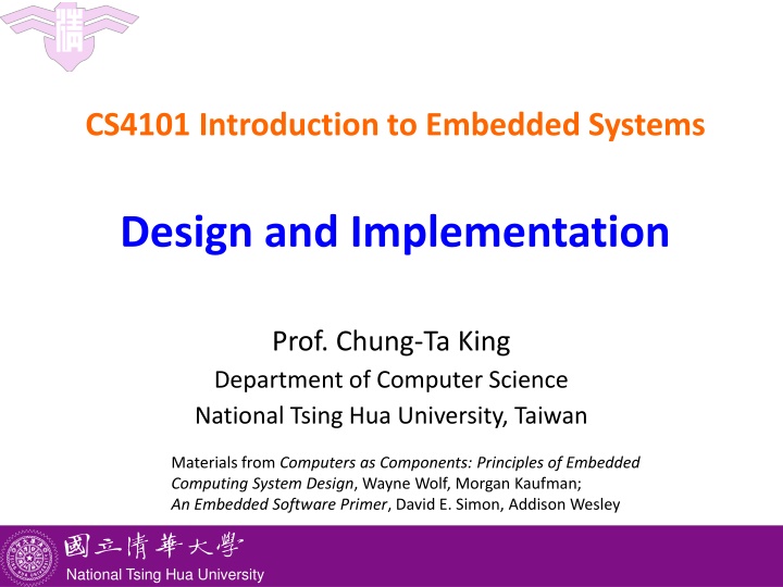 cs4101 introduction to embedded systems