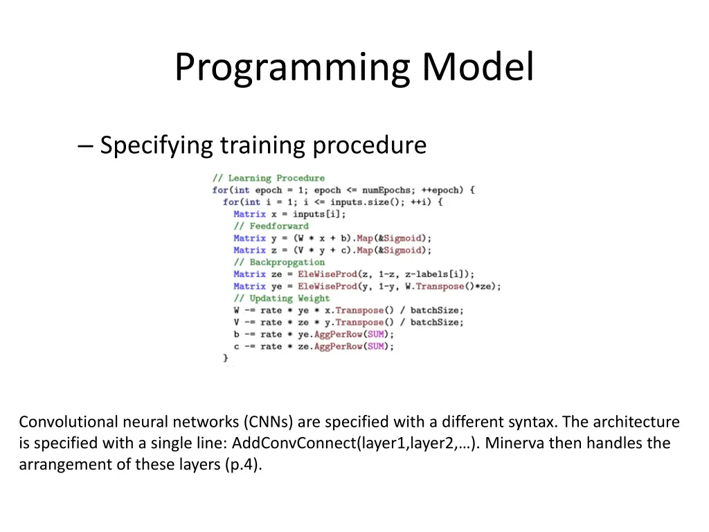 programming model 1