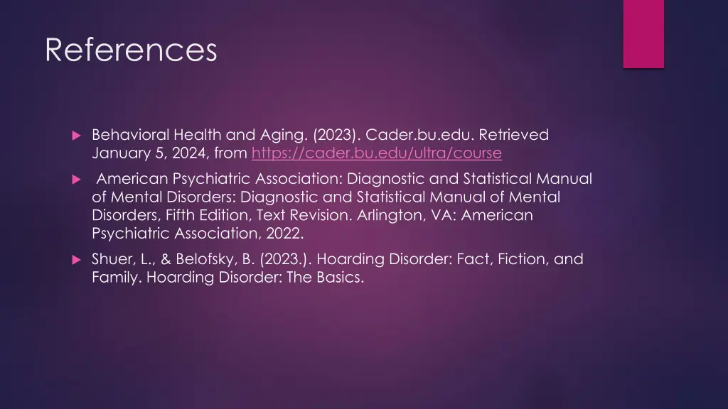 references