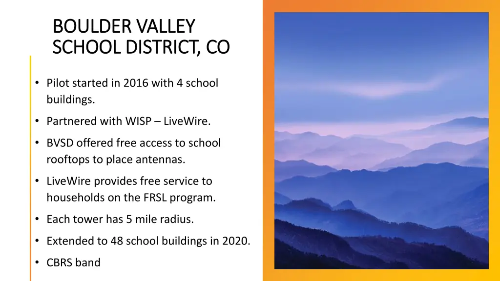boulder boulder valley school district co school