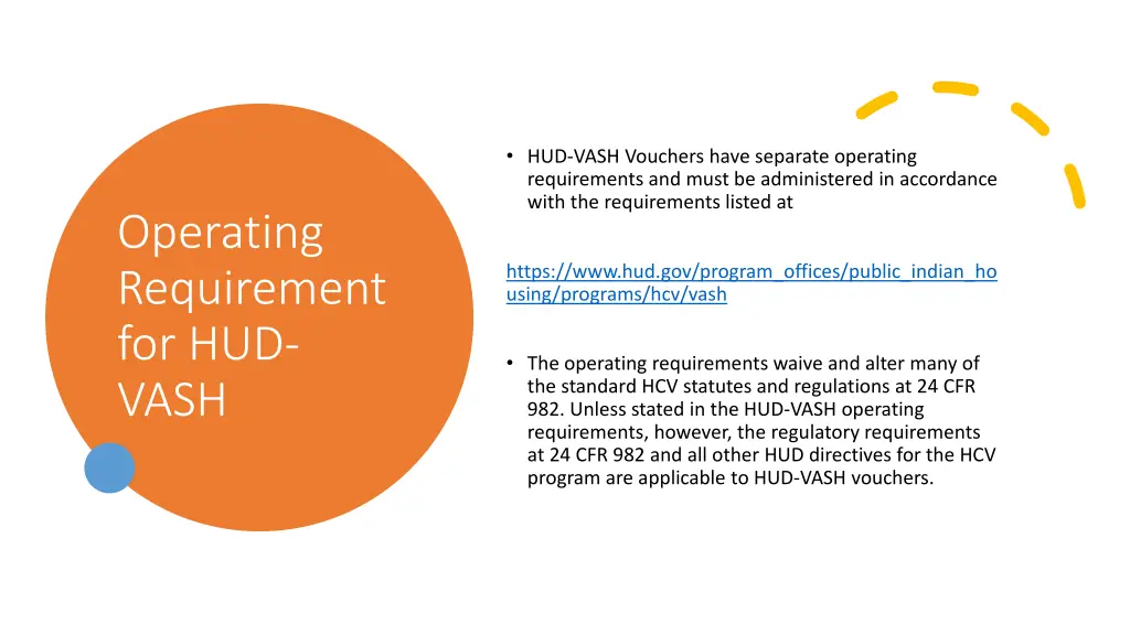 hud vash vouchers have separate operating