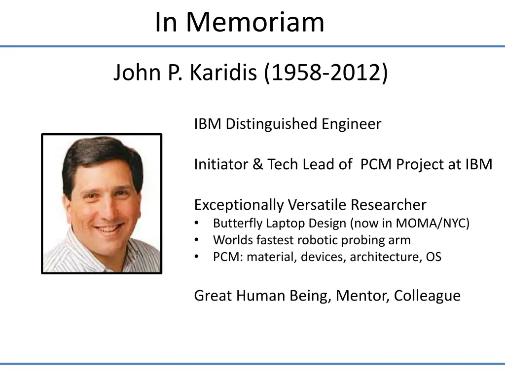 in memoriam