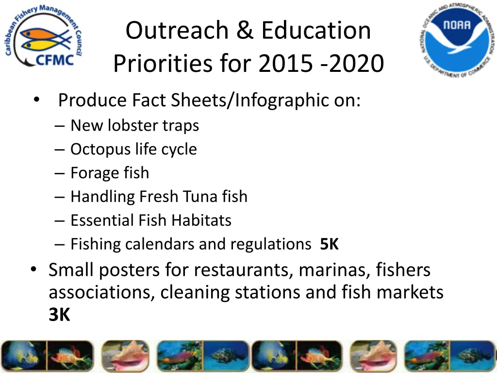 outreach education priorities for 2015 2020 1
