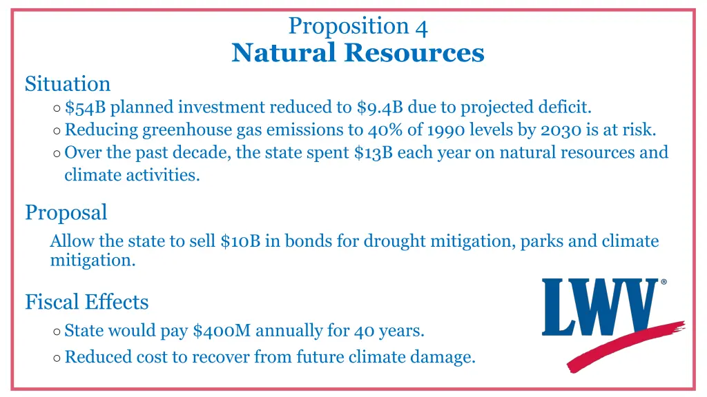 proposition 4 natural resources 1
