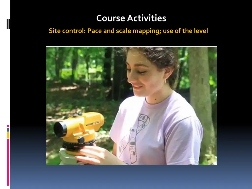 course activities
