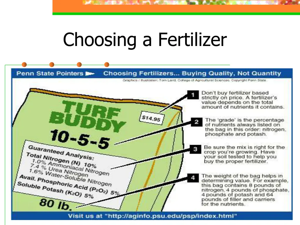choosing a fertilizer