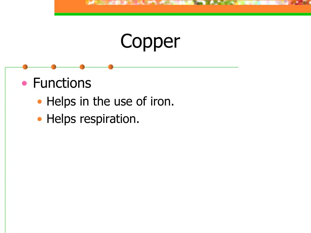 copper