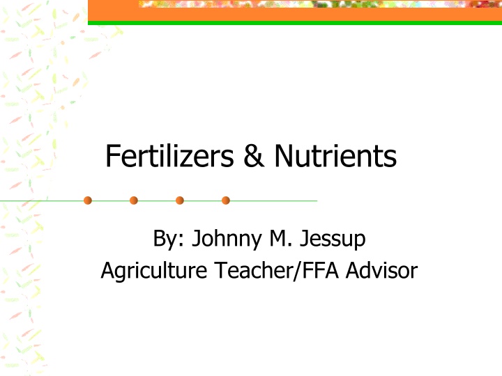 fertilizers nutrients