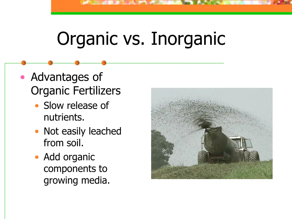 organic vs inorganic 1