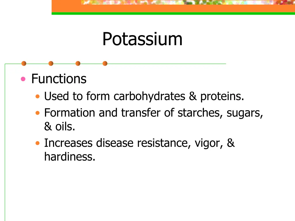 potassium