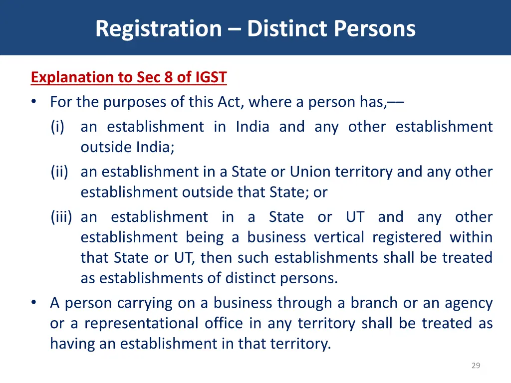 registration distinct persons 1