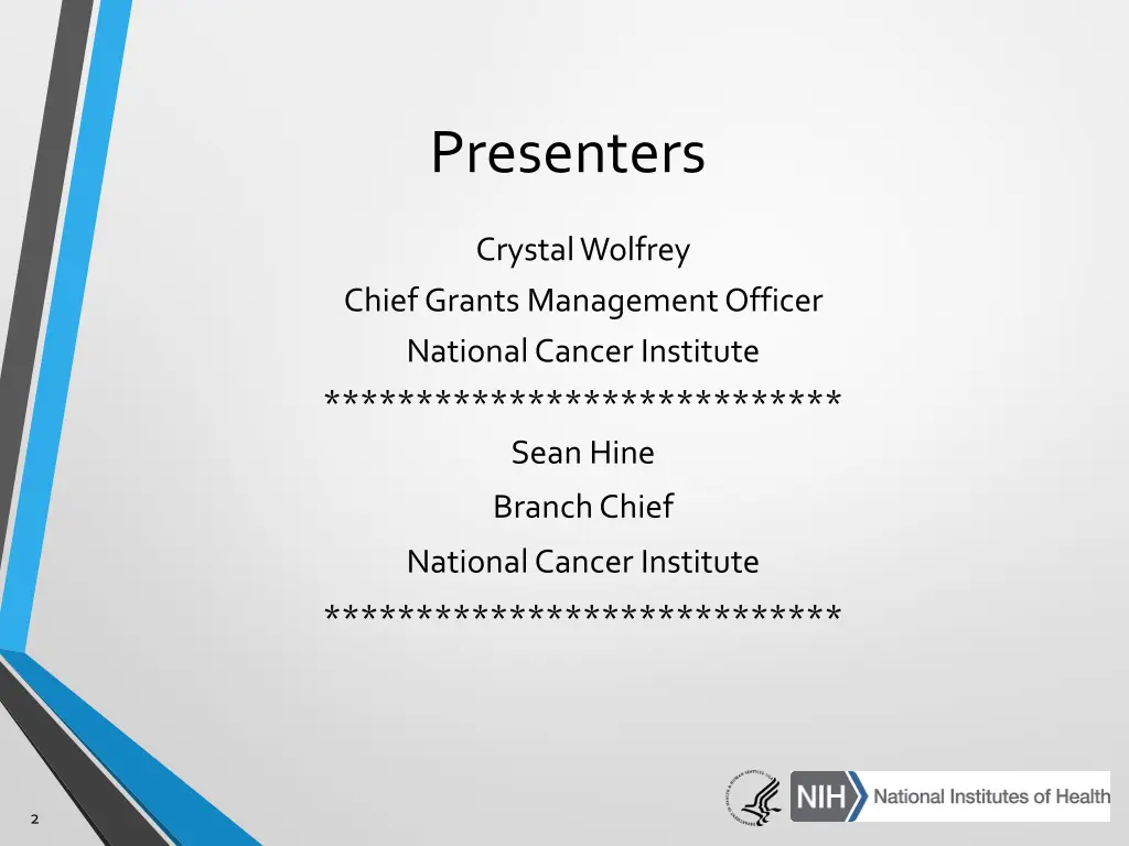 presenters