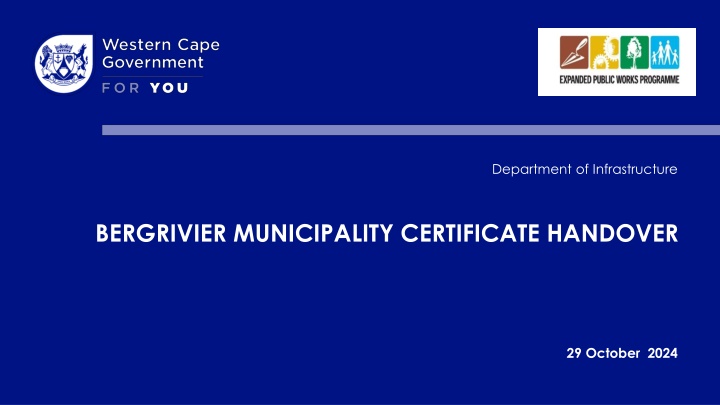 department of infrastructure