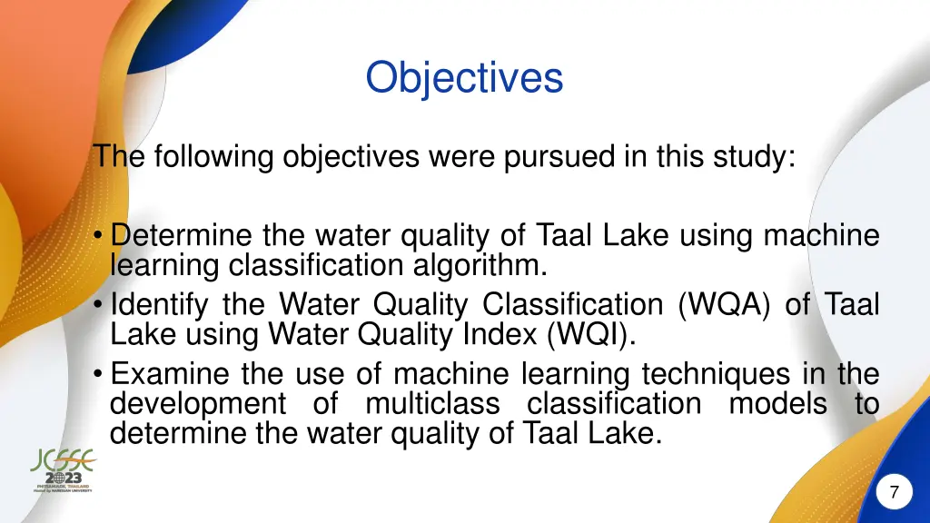 objectives