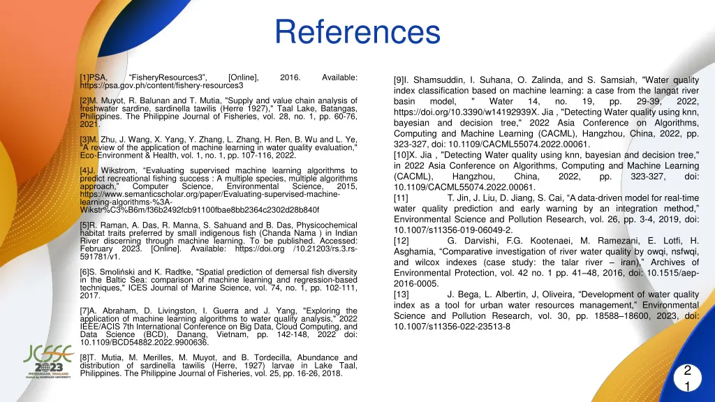 references